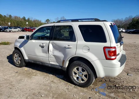 2012 Ford Escape Limited из США, поврежденный, VIN 1FMCU0EG5CKA36309